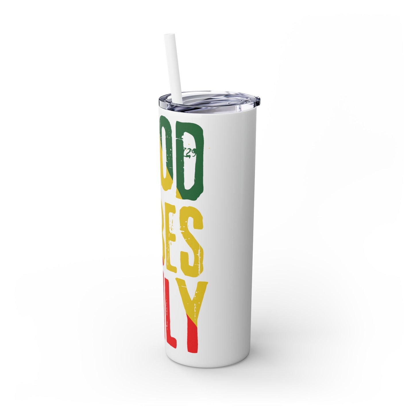 Good Vibes Only Skinny Tumbler
