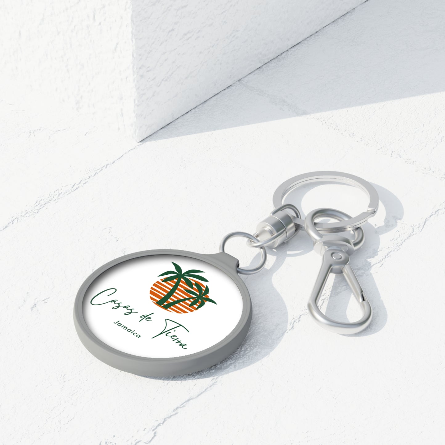 Casas de Tierra Jamaica Souvenir Keyring