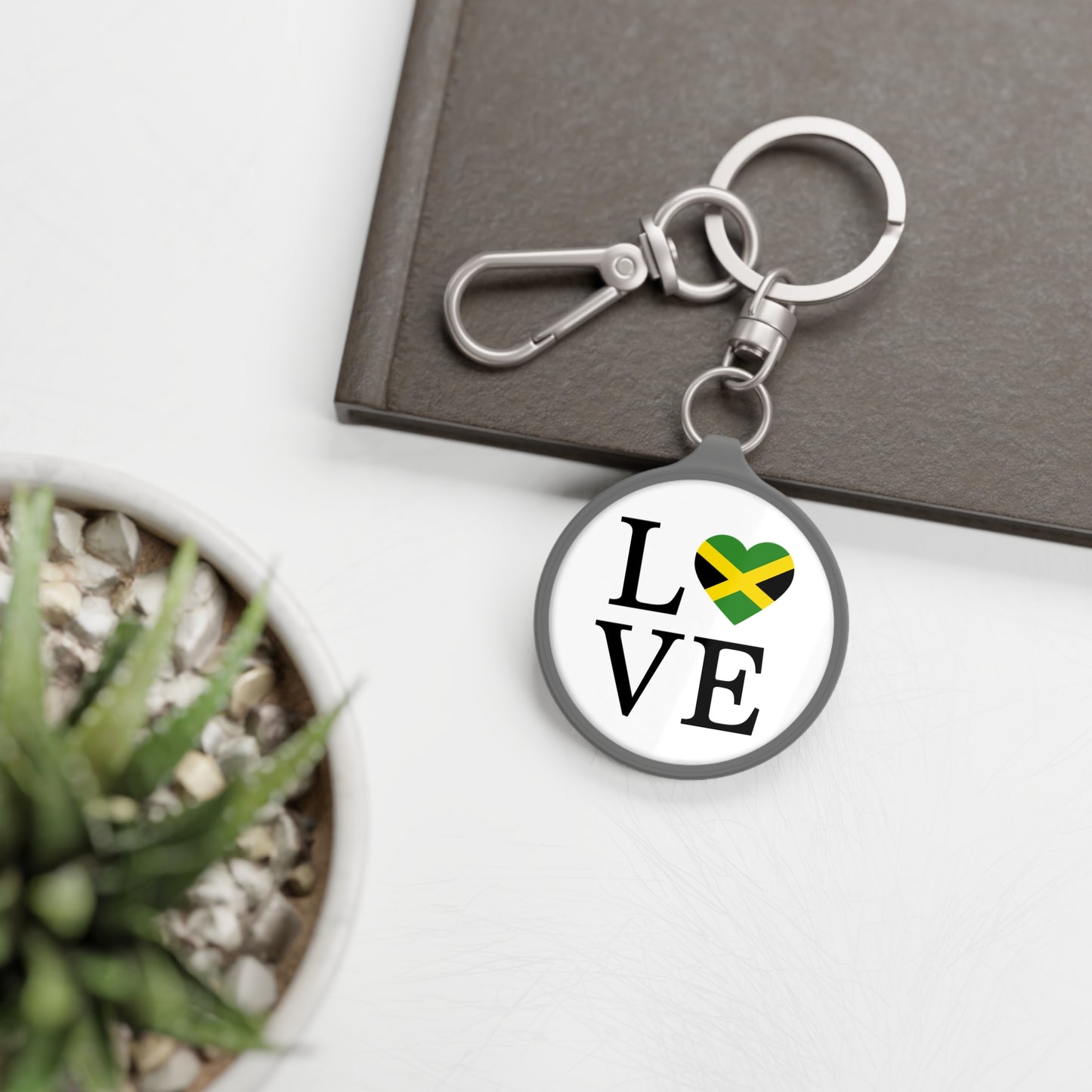 Love Jamaica Keyring