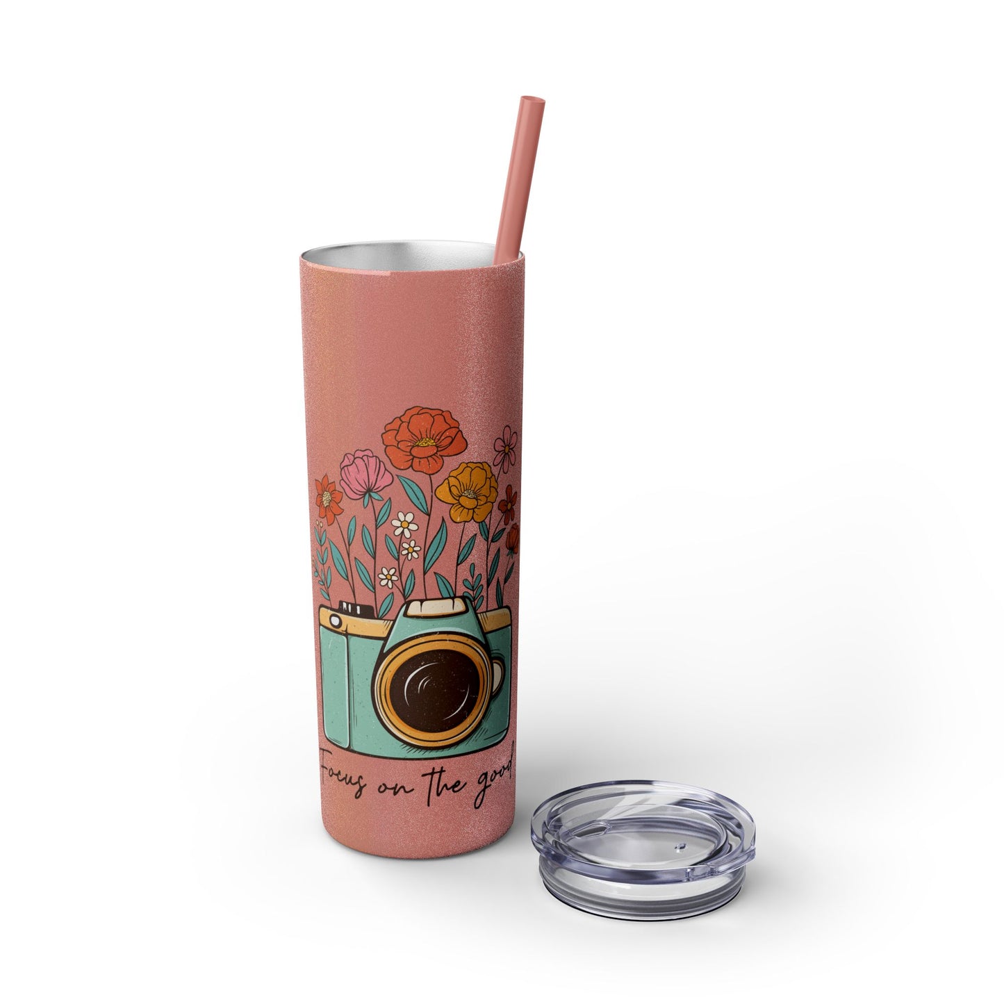 Focus on the Good Skinny Tumbler