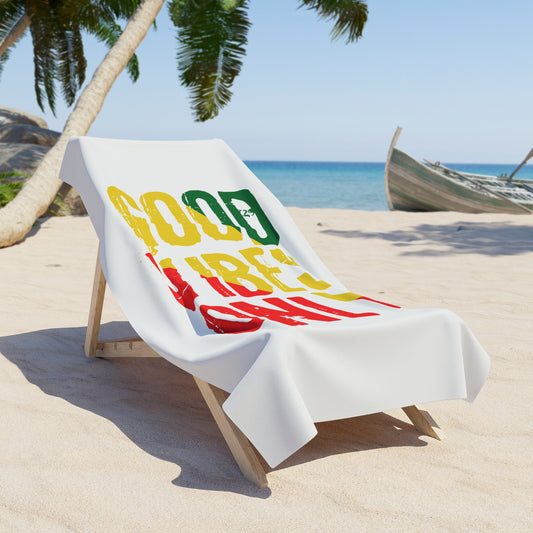 Good Vibes Only Beach Towel