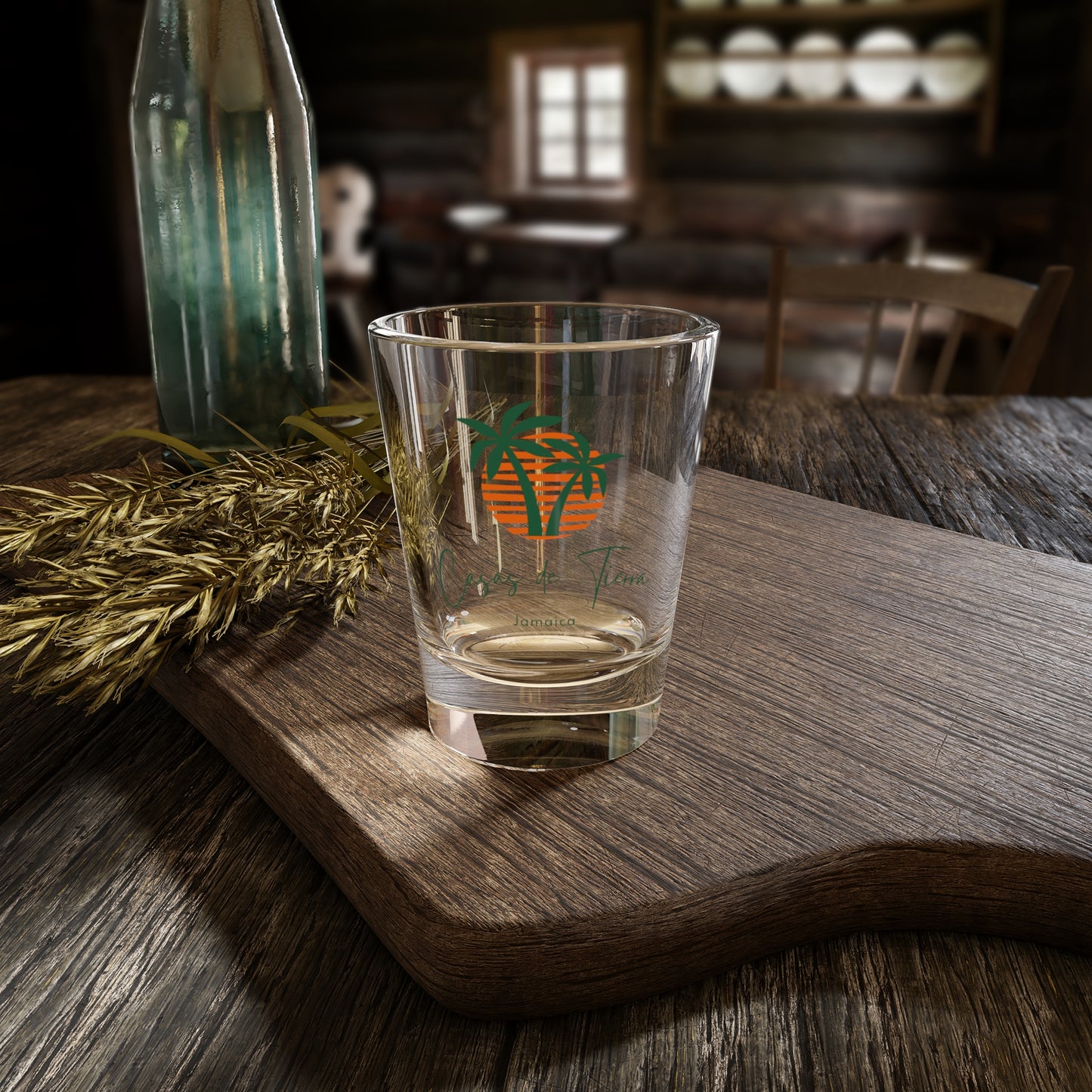 Casas de Tierra Jamaica Souvenir Shot Glass