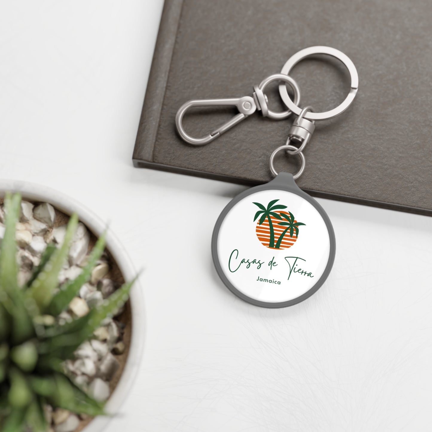 Casas de Tierra Jamaica Souvenir Keyring