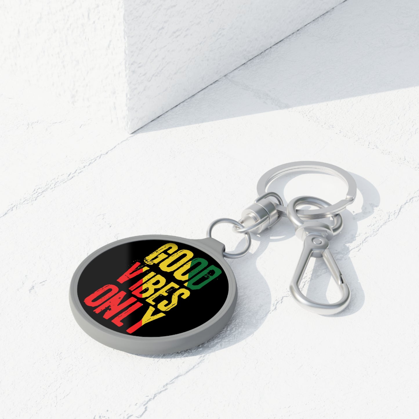 Good Vibes Only Keyring