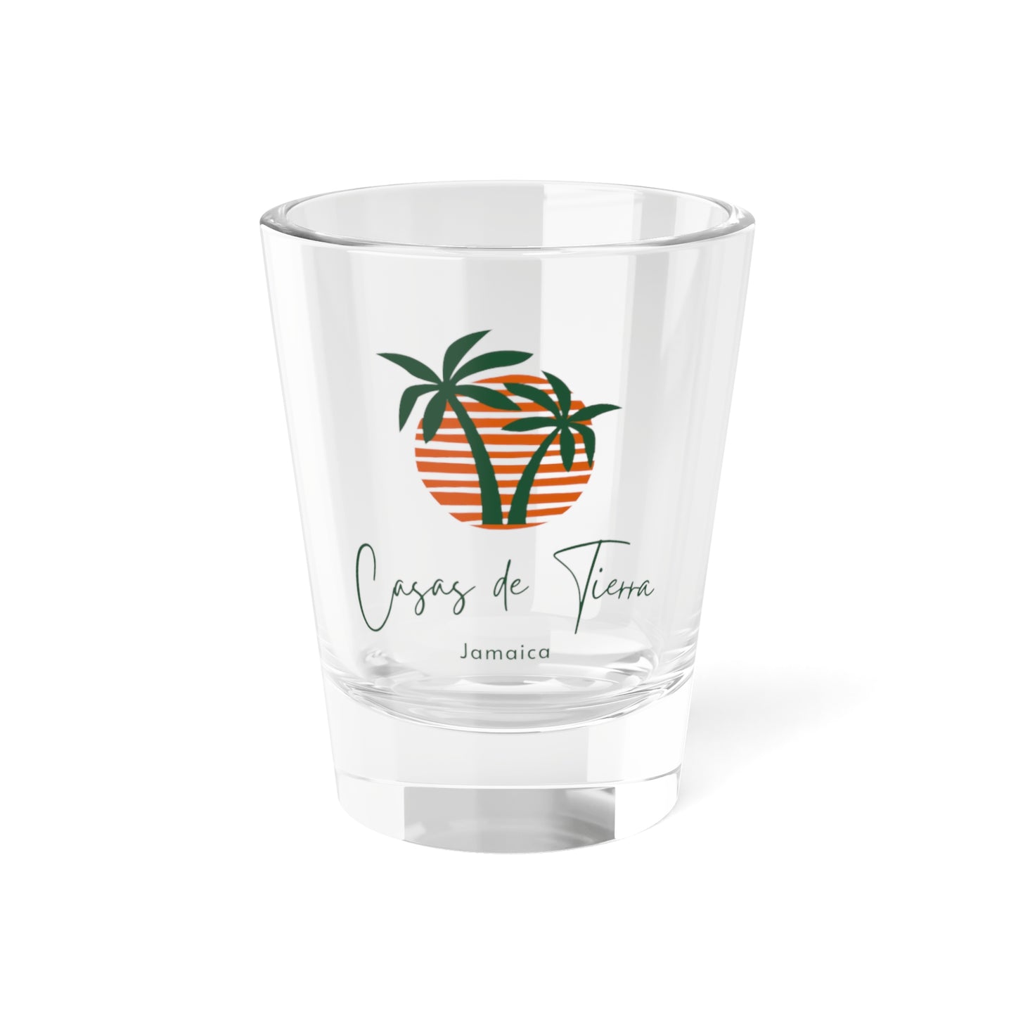 Casas de Tierra Jamaica Souvenir Shot Glass