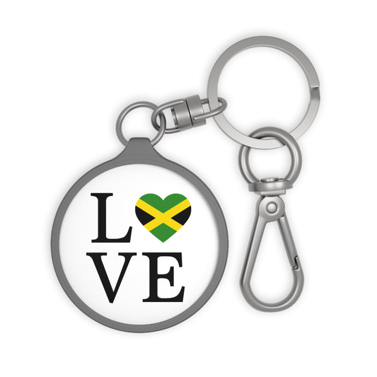 Love Jamaica Keyring